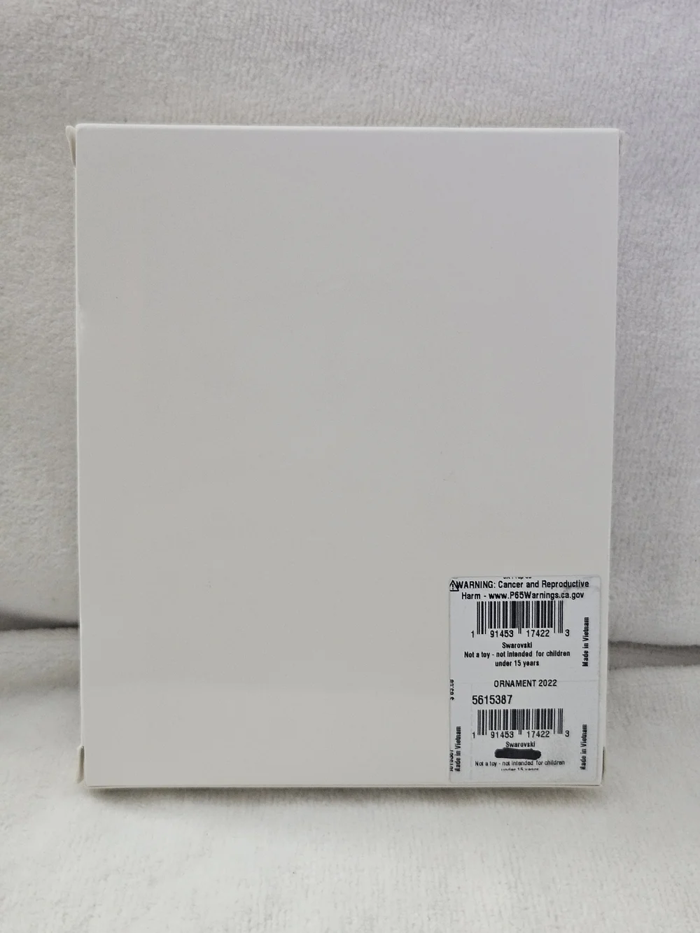Swarovski Crystal Annual Edition Ornament 2022 Snowflake 5615387 NIB